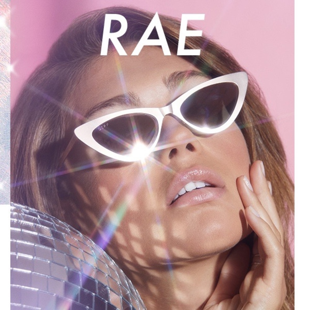 🆕 DIFF Eyewear Gold Rae Sunglasses
